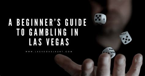 Guide to Gambling for Beginners in Las Vegas .